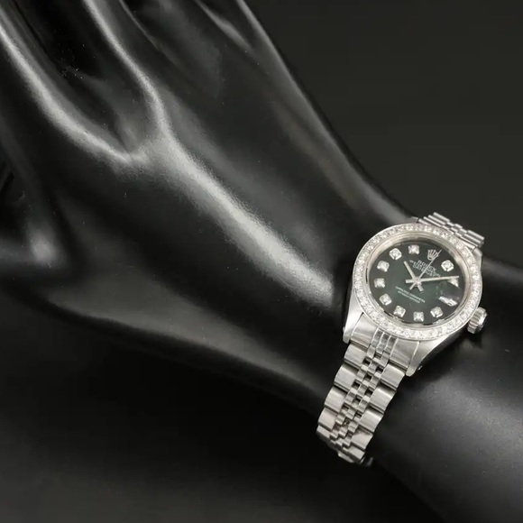 1981 Rolex Datejust Custom Diamond Dial and Bezel model # 6924 - Picture 1 of 10